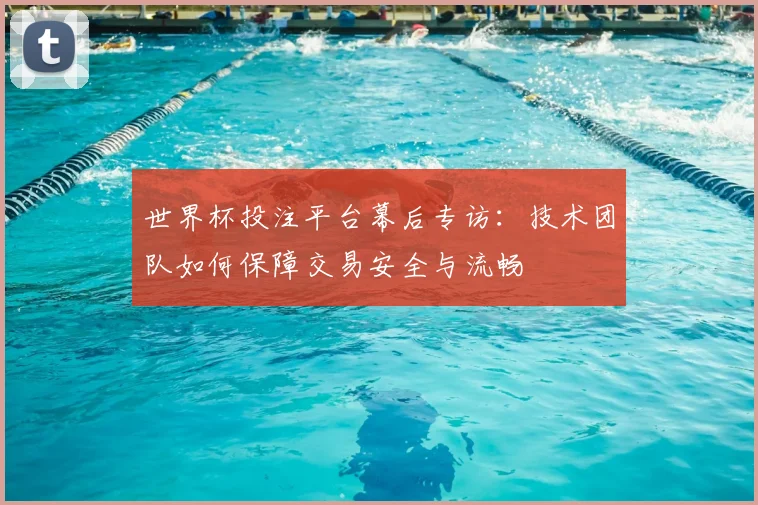 世界杯投注平台幕后专访：技术团队如何保障交易安全与流畅