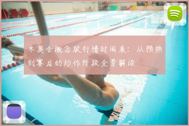 冬奥会概念股行情时间表：从预热到赛后的炒作阶段全景解读